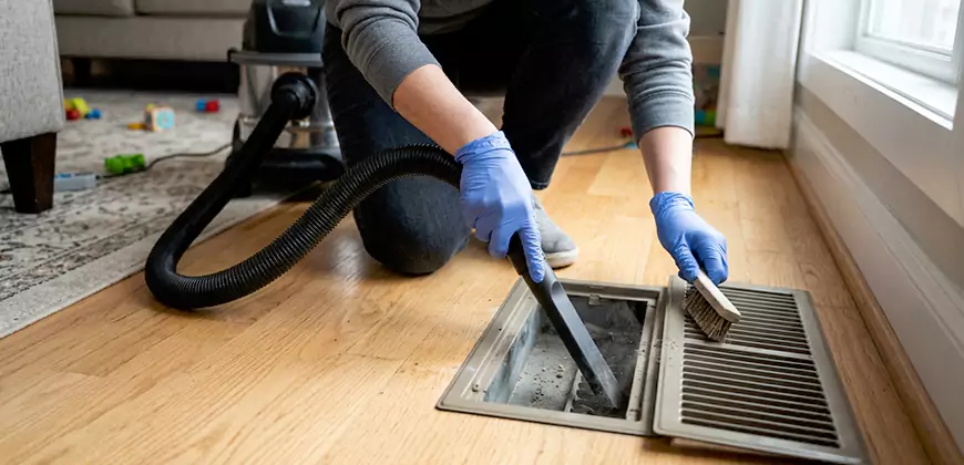 Ducted Heating Filter Cleaning in Broomfield