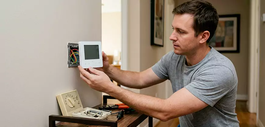 Heat Pump Thermostat Configuration in Broomfield